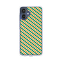 スリムプロテクションケース［ Small Stripe - Green × Orange ］