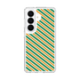 スリムプロテクションケース［ Small Stripe - Green × Orange ］