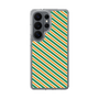 スリムプロテクションケース［ Small Stripe - Green × Orange ］