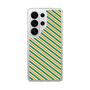 スリムプロテクションケース［ Small Stripe - Green × Orange ］