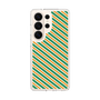 スリムプロテクションケース［ Small Stripe - Green × Orange ］