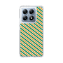 スリムプロテクションケース［ Small Stripe - Green × Orange ］