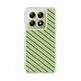 スリムプロテクションケース［ Small Stripe - Green × Orange ］