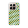 スリムプロテクションケース［ Small Stripe - Green × Orange ］
