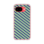 スリムプロテクションケース［ Small Stripe - Navy × Green ］