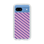 スリムプロテクションケース［ Small Stripe - Purple × Pink ］