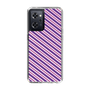 スリムプロテクションケース［ Small Stripe - Purple × Pink ］