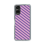 スリムプロテクションケース［ Small Stripe - Purple × Pink ］