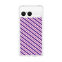 スリムプロテクションケース［ Small Stripe - Purple × Pink ］