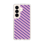 スリムプロテクションケース［ Small Stripe - Purple × Pink ］