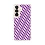 スリムプロテクションケース［ Small Stripe - Purple × Pink ］