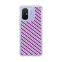 スリムプロテクションケース［ Small Stripe - Purple × Pink ］