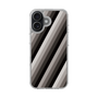 スリムプロテクションケース［ Middle Stripe - Black ］