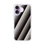 スリムプロテクションケース［ Middle Stripe - Black ］