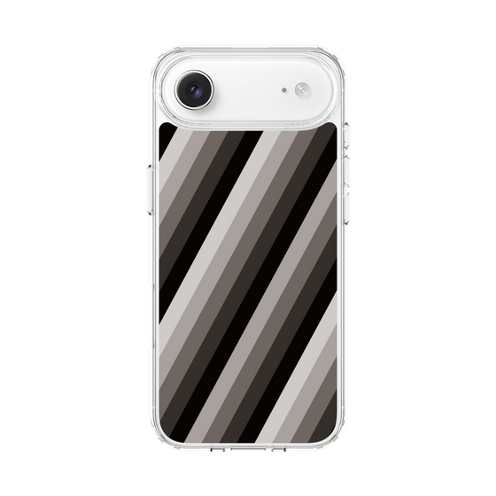 スリムプロテクションケース［ Middle Stripe - Black ］