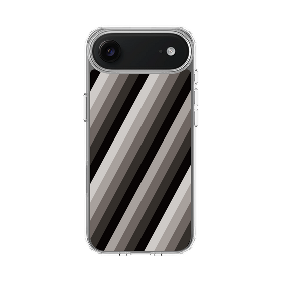 スリムプロテクションケース［ Middle Stripe - Black ］