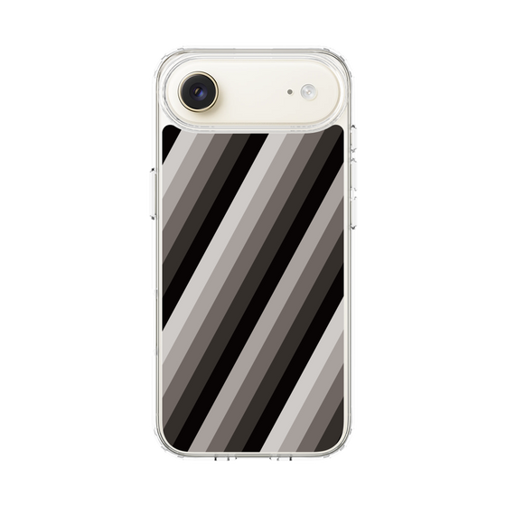 スリムプロテクションケース［ Middle Stripe - Black ］