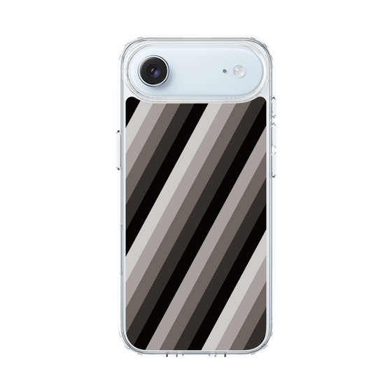 スリムプロテクションケース［ Middle Stripe - Black ］