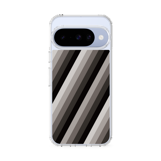 スリムプロテクションケース［ Middle Stripe - Black ］