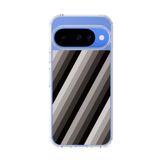 スリムプロテクションケース［ Middle Stripe - Black ］