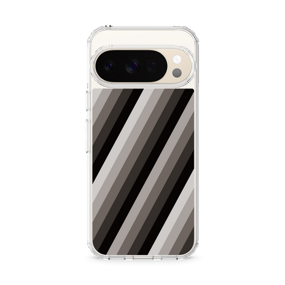 スリムプロテクションケース［ Middle Stripe - Black ］