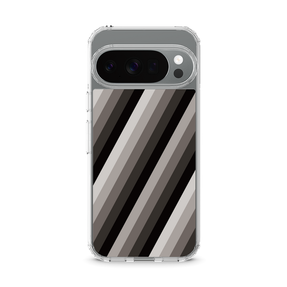 スリムプロテクションケース［ Middle Stripe - Black ］