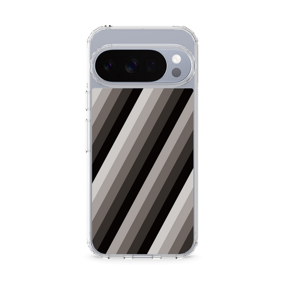 スリムプロテクションケース［ Middle Stripe - Black ］