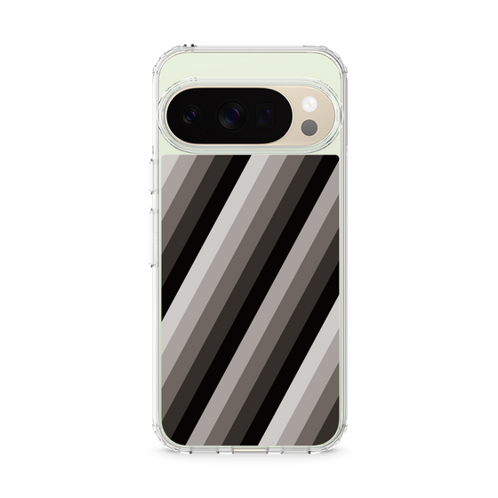 スリムプロテクションケース［ Middle Stripe - Black ］