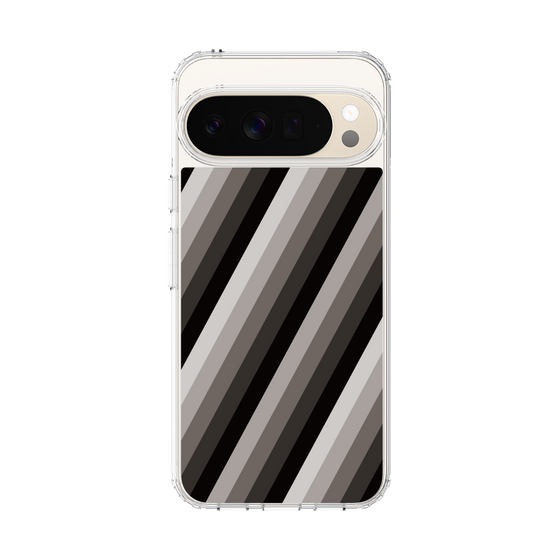スリムプロテクションケース［ Middle Stripe - Black ］