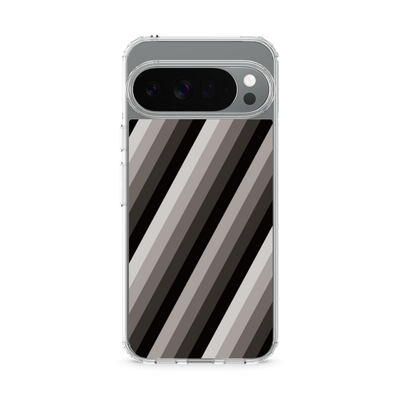 スリムプロテクションケース［ Middle Stripe - Black ］