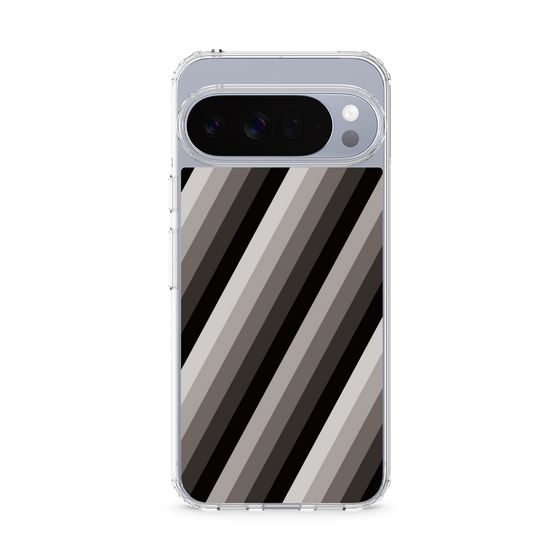 スリムプロテクションケース［ Middle Stripe - Black ］