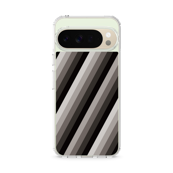 スリムプロテクションケース［ Middle Stripe - Black ］