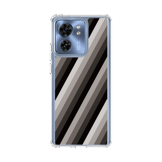スリムプロテクションケース［ Middle Stripe - Black ］