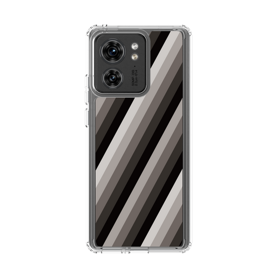 スリムプロテクションケース［ Middle Stripe - Black ］