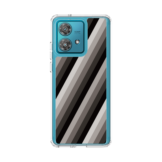 スリムプロテクションケース［ Middle Stripe - Black ］