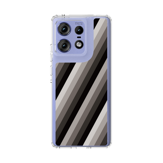 スリムプロテクションケース［ Middle Stripe - Black ］