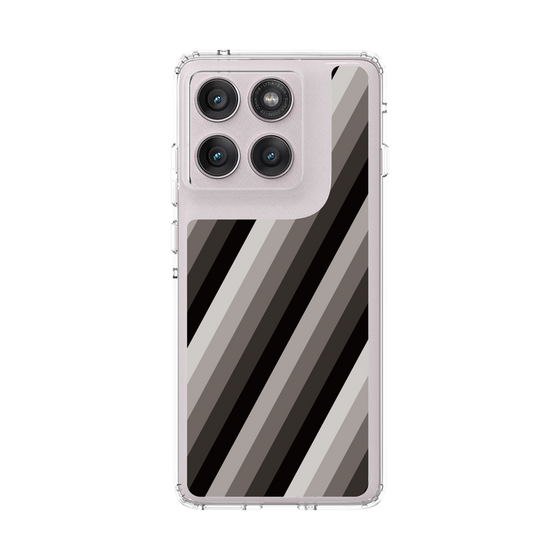 スリムプロテクションケース［ Middle Stripe - Black ］