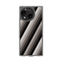 スリムプロテクションケース［ Middle Stripe - Black ］