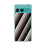 スリムプロテクションケース［ Middle Stripe - Black ］