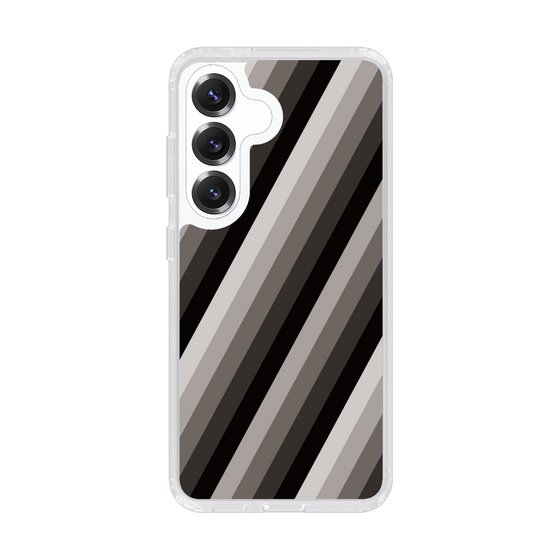 スリムプロテクションケース［ Middle Stripe - Black ］