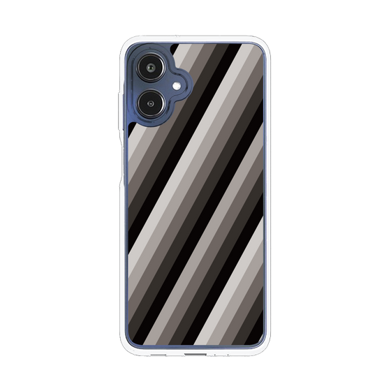 スリムプロテクションケース［ Middle Stripe - Black ］