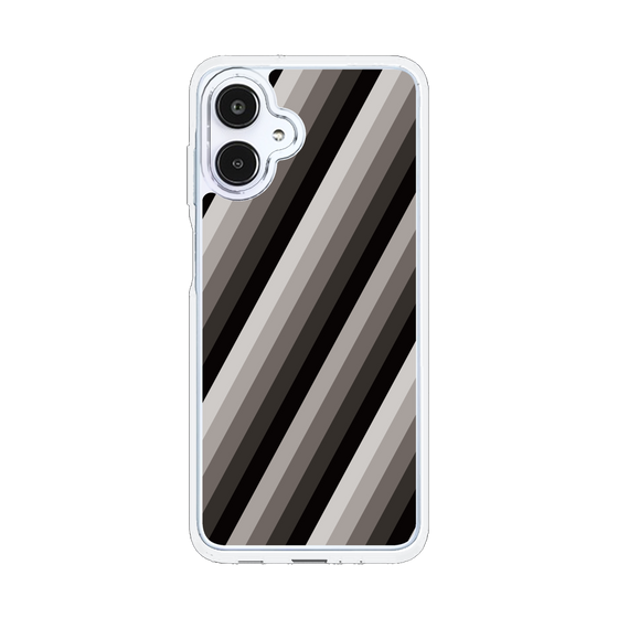 スリムプロテクションケース［ Middle Stripe - Black ］