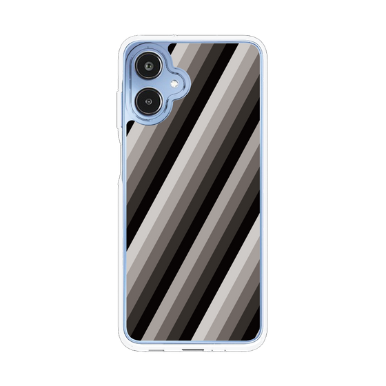 スリムプロテクションケース［ Middle Stripe - Black ］