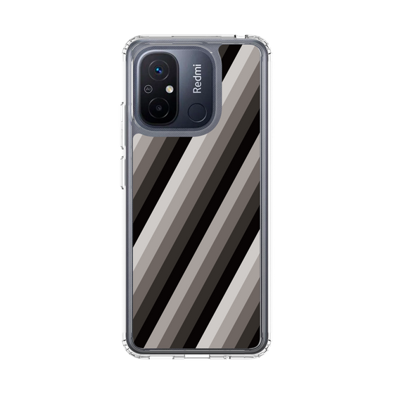 スリムプロテクションケース［ Middle Stripe - Black ］