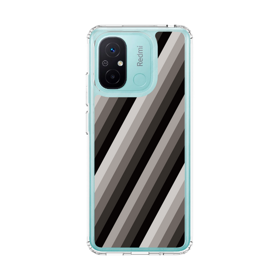 スリムプロテクションケース［ Middle Stripe - Black ］