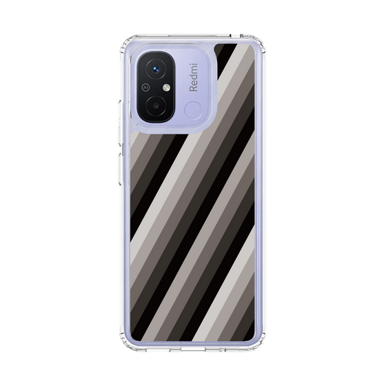スリムプロテクションケース［ Middle Stripe - Black ］