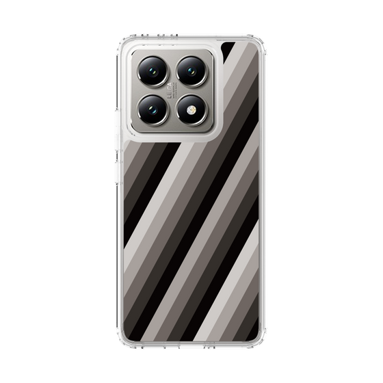 スリムプロテクションケース［ Middle Stripe - Black ］