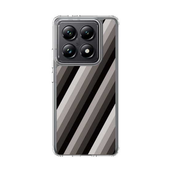 スリムプロテクションケース［ Middle Stripe - Black ］