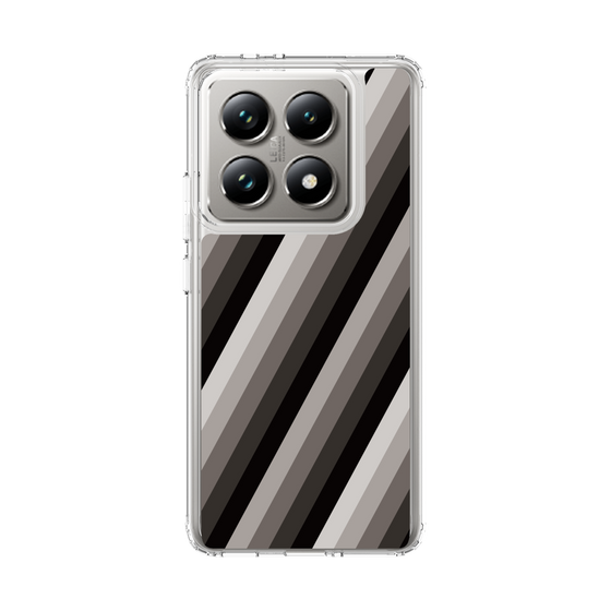 スリムプロテクションケース［ Middle Stripe - Black ］