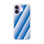 スリムプロテクションケース［ Middle Stripe - Blue ］